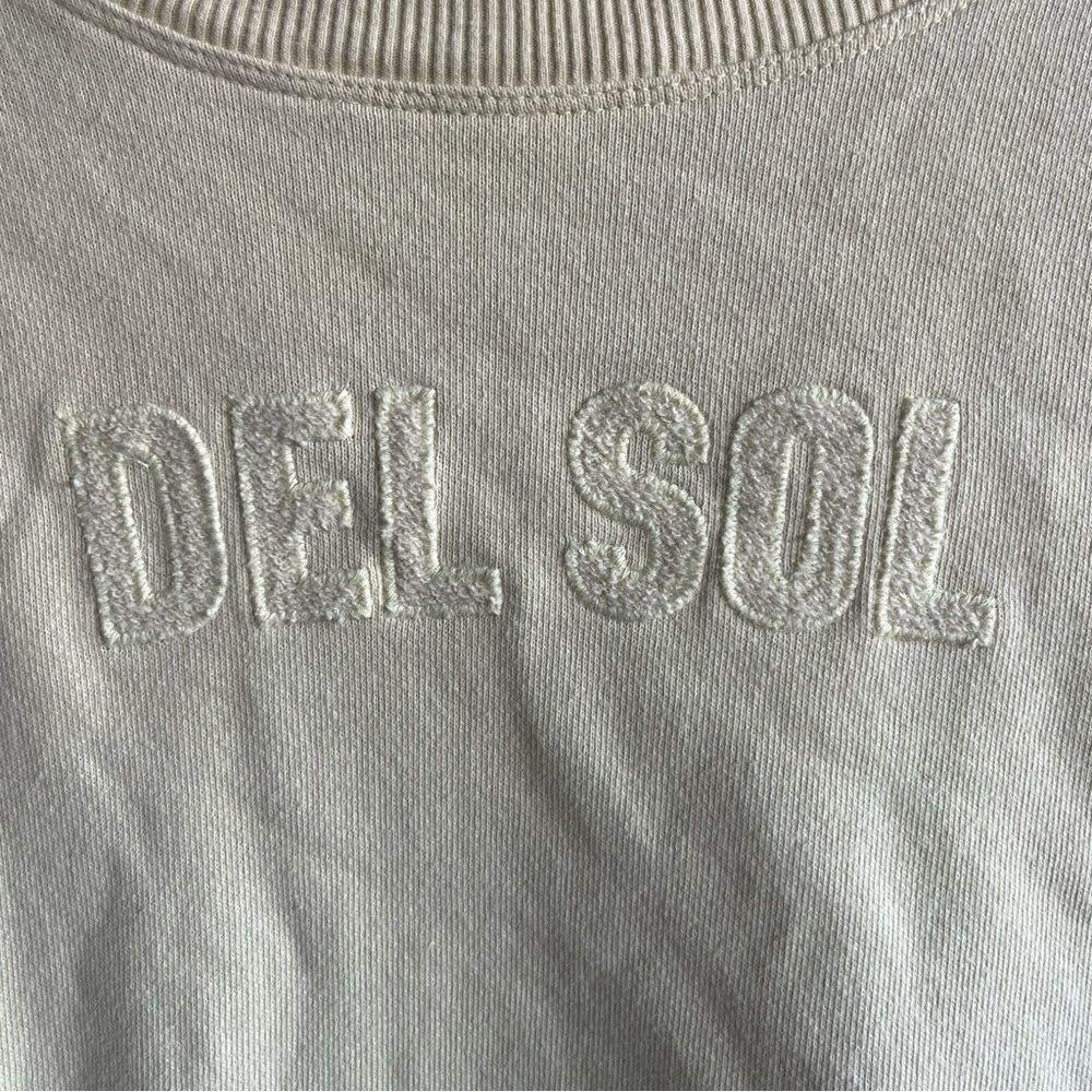 Universal Threads Yellow Del Sol Crewneck Sweatshirt - Picture 4 of 6